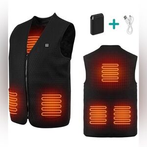 Heated Vest for Men and Women with Battery size L